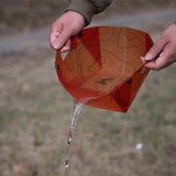 Outdoor Lightweight Folding Tableware Portable Bowl Plates Coffee Filter Funnel Cup Heatproof Food-Grade Tableware Easy to Clean