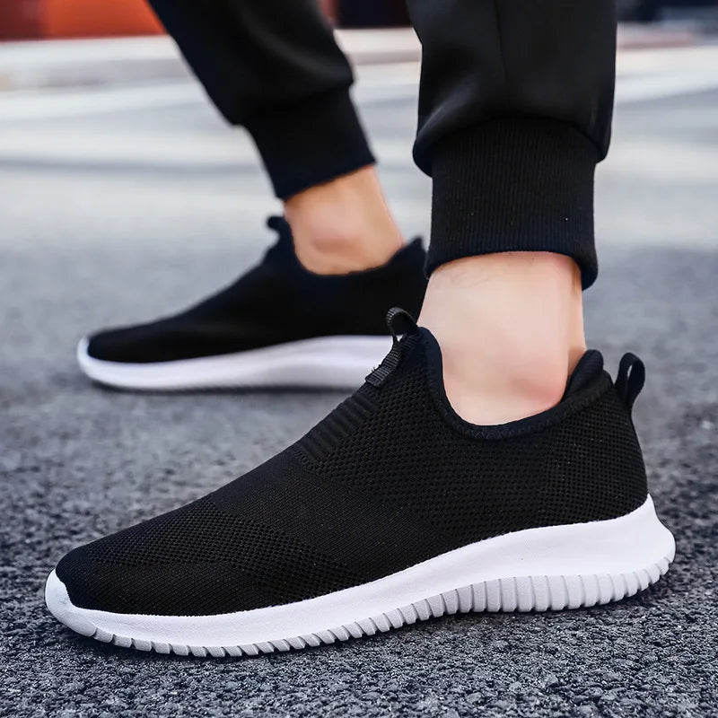 XIHAHA Large Size Men's Shoes Couple Comfortable Woman Shoes Breathable Shoe Male Sports Walking Man Sneaker Flat Ladies Shoes