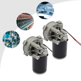 Bymaocar Dc Motor, 60w 220rpm Dc Gear Motor, Electric Gear Motor  60w-24v/12v Used in Packaging, Printing, Textile,