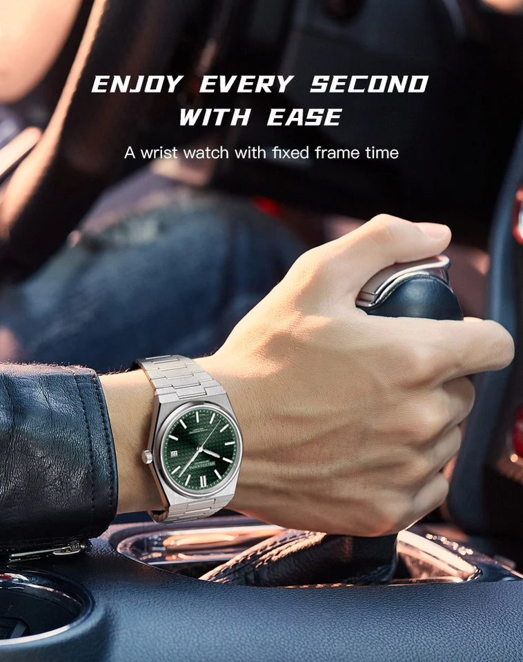 Specht&Sohne New Arrivals Men's Watch Miyota 8215 Automatic Mechanical Watches Stainless Steel 50M Waterproof Relogio Masculino