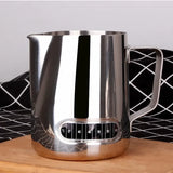 350/600ml Stainless Steel Coffee Latte Art Cylinder with Temperature Sticker Latte Art Cup Milk Frother Milk Cylinder 20oz