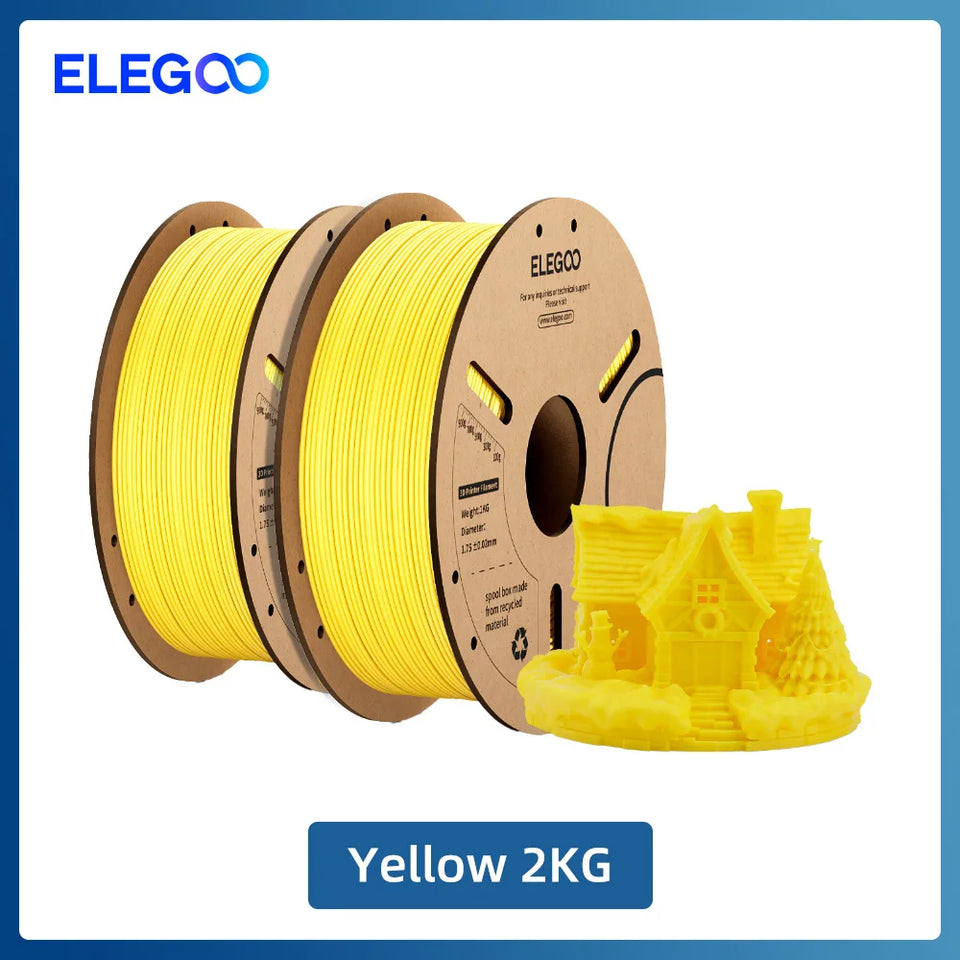 ELEGOO 2KG/4KG/5KG/10KG 1.75mm PLA Filament Plastic 3D PLA for EU US