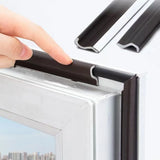 6M Self Adhesive Casement Window Door Sealing Strips Wearable Seal Foam Tape Acoustic Waterproof Dustproof Weather Stripping