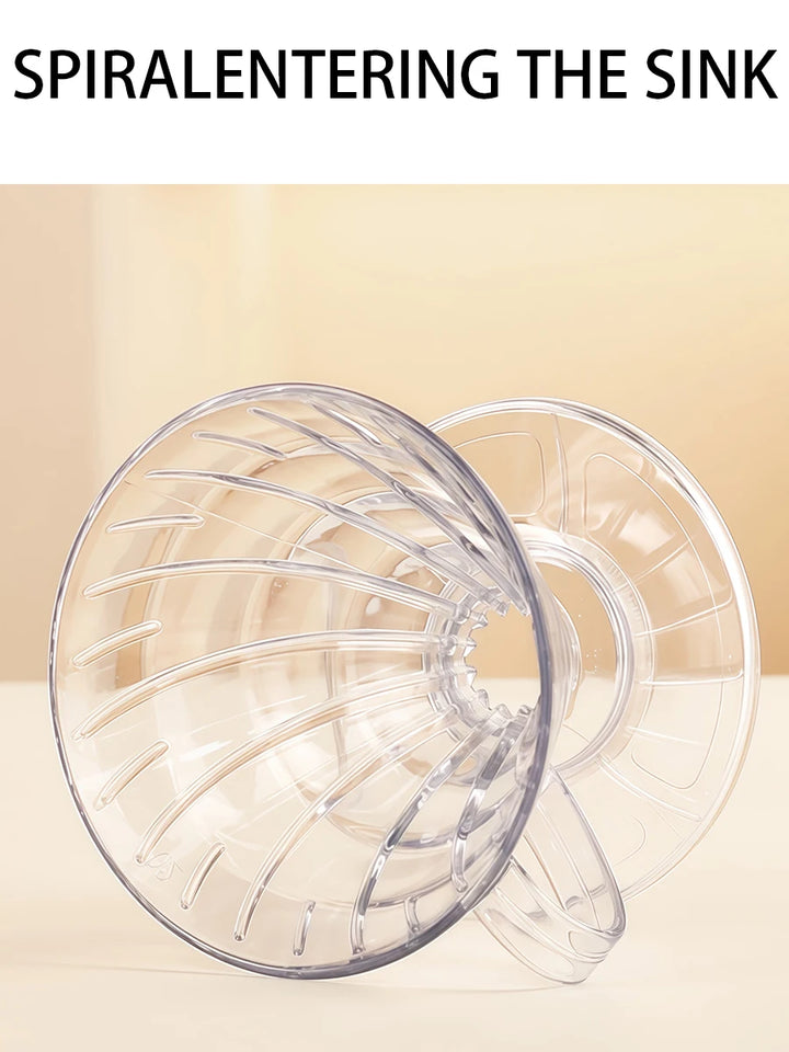 Transparent hand brewed coffee filter cup, home drip coffee filter, coffee enthusiast brewing equipment