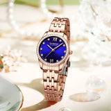 New stock! ! Women Bracelet Watches Steel belt Love Steel belt Rhinestone Quartz Wrist Watch Luxury Fashion Watch for women