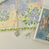 Cute A6 Notebook Kawaii Notepad Planner Notebook Journal Book Portable Ins Style Message Diary Original Design