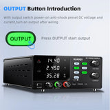 15V 30V 60V DC Power Supply Variable High Power Bench Power Supply for Fast Recharge, Equivalent to adding a BMS to your battery