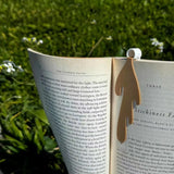 Funny Bookmark Spilled Coffee Bookmark Corner Marker Gift for Kid Students Reading Bookmarks