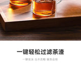 Tea cups, tea separation filters, tea brewers, household glass tea sets, cup sets, elegant cups, teapots