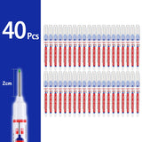 4-80Pcs 2cm Waterproof Long Head Markers Deep Hole Marker Pen for Metal Carpenter Red/Black/Blue/Green Ink Woodworking Tools