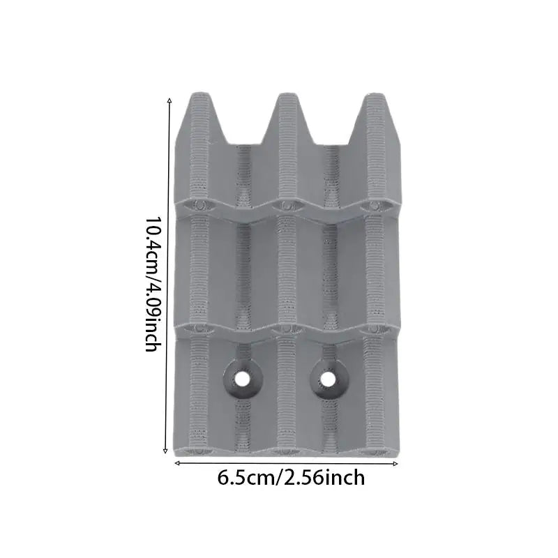 Wall-Mounted Dart Display Bracket Holds Wall Mount Holds 9 Darts Sturdy Polypropylene For Home Game Room Gift For Players