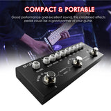 M-VAVE CUBE BABY Portable Multifunctional Electric Guitar Combined Effect Pedal with Wireless Music Playback Phone Recording
