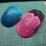 For compatible G304 G305 Magic Modified Hollow Wireless Mouse 3D Printing Shell Battery Cover Resin Nylon Back Cover Weight Loss