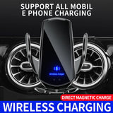 For Jaguar XE 2015 2016 2017-2021 Magnetic Car Phone Holder Magnet Mount Wireless Charging Phone Stand Customized Bracket Base