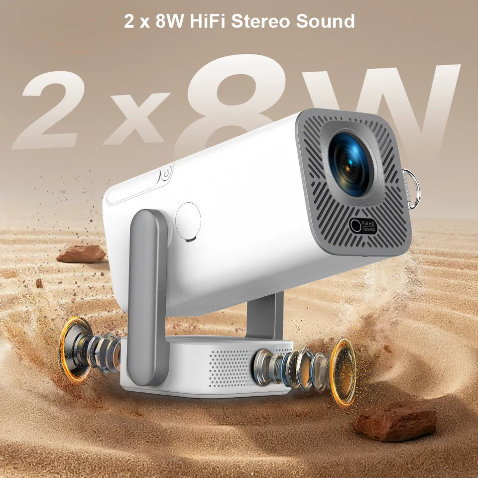 ThundeaL HD Mini Projector TD80 Pro Full HD 1080P 4K Video WIFI Android Portable Projector TD80Pro Home Theater Cinema PK TD80W