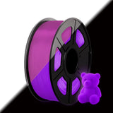 Glow in the Dark PLA 3D Printer Filament 1.75mm Rainbow Bundle Dimensional Accuracy +/- 0.03mm 250g for 3D Printing