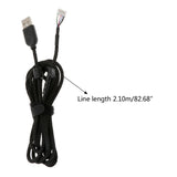 Durable Nylon Braided Line Mouse Cable Replacement Wire For Logitech G502/G402 Mouse