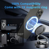 Vacuum Magnetic Phone Holder Adjustable Suction Phone Mount 2025 Upgraded Phone Stand for All Smartphones & Vehicles/Gym/Mirror