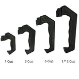 Moka Pot Coffee Pot Handle Coffee Espresso Moka Stove Pot Handle Replacement Parts 1/3/6/9/12 Cups Coffee Accessories