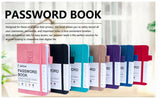 Password Book with Alphabetical tabs. Hardcover Password Keeper Notebook for Seniors, Internet Password Logbook Journal, Address