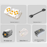 Robotic Arm Building Blocks Programmable Remote Control toys STEM Learning Cultivation of interest in mechanical engineering
