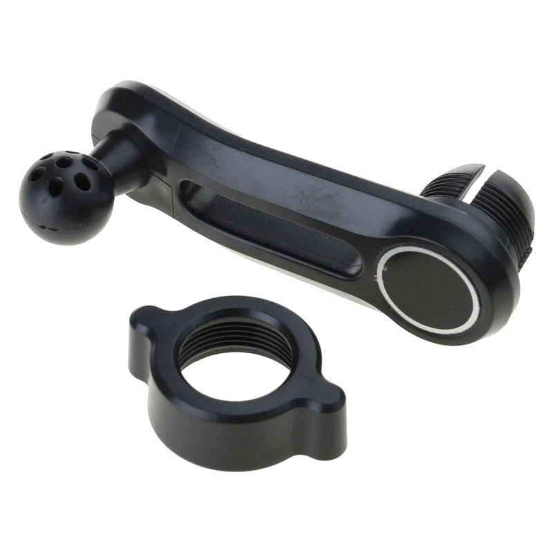 Car Phone Holder 17mm Round Mount Splitter Adapter Durable Plastic Phone Stand Extension Arm for Mobile Phone Accessories