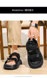 Summer Trendy Beach Sandals Casual Slip on Slippers, Lightweight Breathable Non Slip Soft Sole for Daily Casual Walking