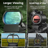 Tactical Red Green Dot Sight Scope Optics scope Red Dot Sight Hunting Optics Reflex Sight with 20mm Rail