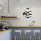 New Creative Acrylic Mirror Coffee Cup Wall Paste Living Room Bedroom Background Wall Decoration Self-adhesive Mirror
