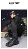 Special Forces Desert Combat Tactical Men's Tall Boots Wear-resistant Training Boots Waterproof Outdoor Mountaineering Sports Cl