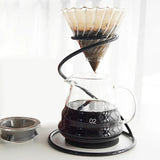 Coffee Hand Brewing Rack V-shaped Drip Filter Cup Holder Metal Coffee Stand Multi-purpose Coffee Filter Cup Holder