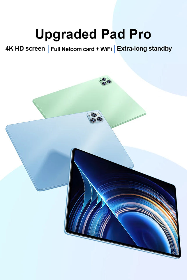 2025 New Original Global Edition Tablet Android 14 Pad 15 Pro 22GB+2TB Snapdragon 8 Gen3 Tablet 5G Dual Sim Card Hd Full Screen
