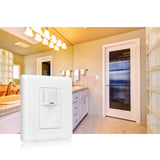 RAYZEEK PIR Motion Sensor Light Switch indoor,110V-265V, Occupancy Sensor,Vacancy Sensor,Manual On-Off 3 IN 1,Wall mounting