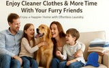 6 PCS Pet Hair Remover for Laundry – Effectively Removes Fur Lint & Dander – Reusable Eco-Friendly Laundry Pet Hair Catcher