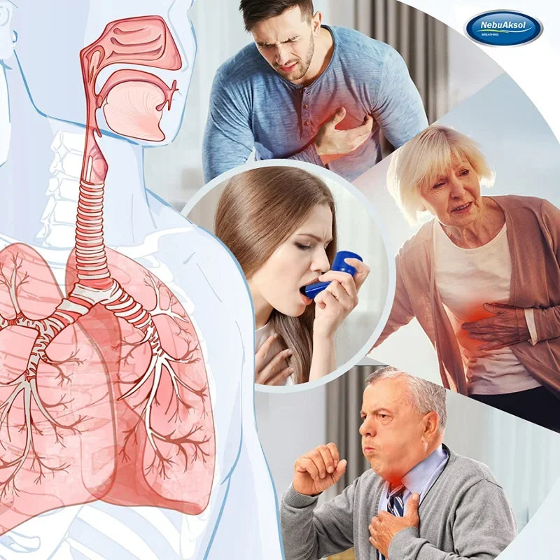 Mucus Clearance and Lung Device, Valve Mucus Removal Device, Breathing Exerciser Device for Better Breathing