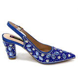 Elegant And Sexy Golden Color High Heels Shoes And Bag With Rhinestone Embellished Toe Is Comfortable Women's Shoes For Party