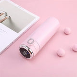 Smart Flip Lid Stainless Steel Thermos with Temperature Display Light Luxury Portable Mini Insulated Cup coffee travel mug