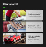 UTRAI  20000mAh Car Jump Starter Power Bank 6000A Car Booster Auto Emergency Starting Device Jump Start for Petrol Diesel
