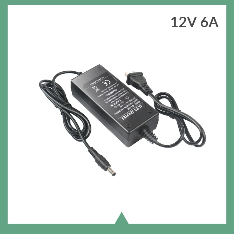 AC 110-240V DC 12V 1A 2A 3A 5A 6A 8A Universal Power Adapter Supply Charger adapter Eu Us Au Uk for 5M 10M 30M LED Light Strips