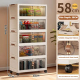 Multilayer Storage Closet Organizer for Multi-scene Use Home Organization Solution for Closets Pantry Or Garage