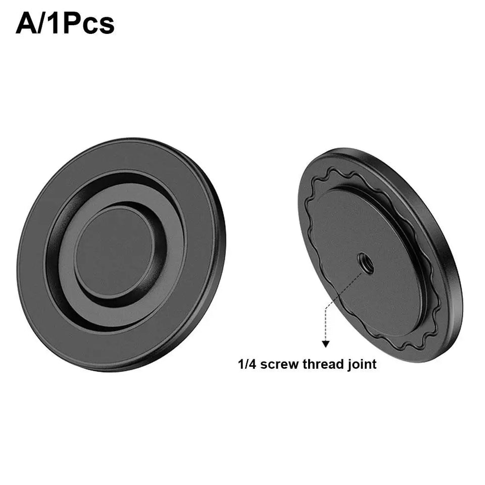 Cellphone Magnetic Base With 1/4 Screw Hole For MagSafe 13 14 15 Pro Phone Stand Magnet Car Phone Holder Accessories