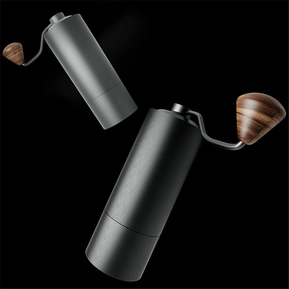 Manual Coffee Grinder Coffee Milling Machine Kitchen Aluminum Coffee Mills Mini Portable Hand-Made Coffee Bean Grinders 15g