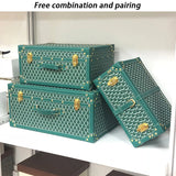 Clothes Storage Boxes Lids Large Capacity Bedroom Storage Boxes Makeup Stationery Organizers Box Toy Props Handicrafts Home