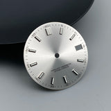 New arrivals 36mm watch case Engine Turned BEZEL for AK Parts Replacemet Fits 28.5mm Dial NH35/36 Movement Modification Parts