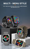 2025 New LED Men's Smartwatch 1.73" Screen Bluetooth Answer Call Smartwatch Multi Sport Modes Health Monitoring Fitness Watches