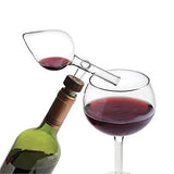 Wine Aerator Pourer in Bottle Red Wine Quick Decanter Glass Wine Aerator Wine Gifts for Birthday Gathering Party