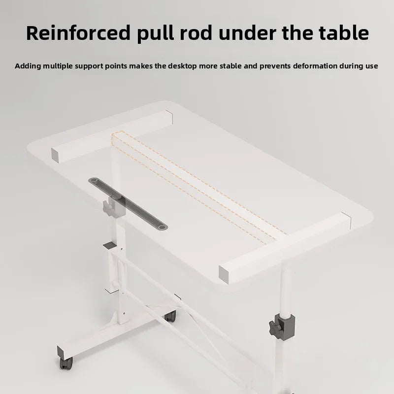 Household Goods Computer Desk Student Study Table Movable Lifting Desk Desk Writing Desk Workbench