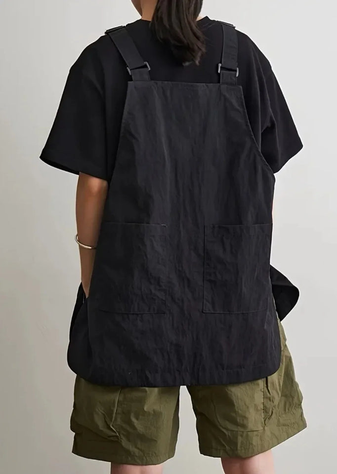 Japanese Waterproof Outdoor Barber, Coffee Shop, Catering Workwear Apron, Unisex Household Kitchen Workwear