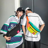 Unisex Waist Bag Fanny Pack Fashion Bags For The Belt Multifunction Chest Bag Banana Packs Hip Hop Bum Package Crossbody Pack