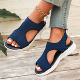 Summer Wedge Sandals for Women 2026 New Fashion Non Slip Beach Shoes Woman Lightweight Casual Platform Plus Size Sandals Women